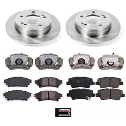 PowerStop Z17 Evolution Plus Stock Replacement Brake Kits with Calipers for 2016 VELOSTER - KCOE6501A