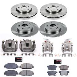 PowerStop Z17 Evolution Plus Stock Replacement Brake Kits with Calipers for 2013-2017 ACCORD - KCOE6516