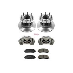 PowerStop Z17 Evolution Plus Stock Replacement Brake Kits with Calipers for 2012 F-350 SUPER DUTY - KCOE6526