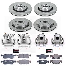 PowerStop Z17 Evolution Plus Stock Replacement Brake Kits with Calipers for 2013-2015 GRAND CHEROKEE - KCOE6537