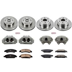 PowerStop Z17 Evolution Plus Stock Replacement Brake Kits with Calipers KCOE6560