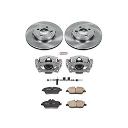 PowerStop Z17 Evolution Plus Stock Replacement Brake Kits with Calipers for 2011-2015 COOPER - KCOE6739