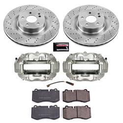 PowerStop Z17 Evolution Plus Stock Replacement Brake Kits with Calipers KCOE6755