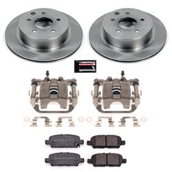 PowerStop Z17 Evolution Plus Stock Replacement Brake Kits with Calipers for 2011-2025 LEAF, 2014-2020 ROGUE, 2017-2022 ROGUE SPORT - KCOE6761A