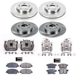 PowerStop Z17 Evolution Plus Stock Replacement Brake Kits with Calipers for 2013-2017 ACCORD - KCOE6778