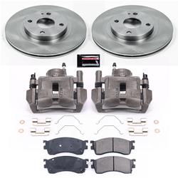 PowerStop Z17 Evolution Plus Stock Replacement Brake Kits with Calipers for 2001-2003 PROTEGE - KCOE6786