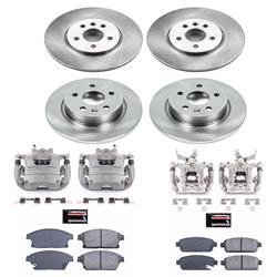 PowerStop Z17 Evolution Plus Stock Replacement Brake Kits with Calipers for 2013-2017 ENCORE - KCOE6792
