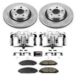 PowerStop Z17 Evolution Plus Stock Replacement Brake Kits with Calipers for 2015-2020 MUSTANG - KCOE6809