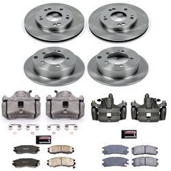 PowerStop Z17 Evolution Plus Stock Replacement Brake Kits with Calipers KCOE683