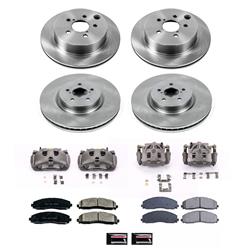 PowerStop Z17 Evolution Plus Stock Replacement Brake Kits with Calipers for 2014-2018 FORESTER - KCOE6931A