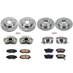 PowerStop Z17 Evolution Plus Stock Replacement Brake Kits with Calipers for 2013 ILX - KCOE6942