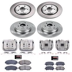 PowerStop Z17 Evolution Plus Stock Replacement Brake Kits with Calipers for 2015-2017 ODYSSEY - KCOE6958