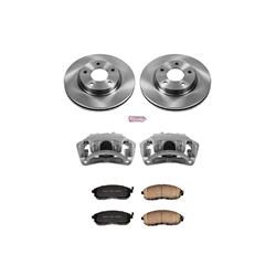 PowerStop Z17 Evolution Plus Stock Replacement Brake Kits with Calipers for 2013-2019 SENTRA - KCOE6961