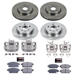 PowerStop Z17 Evolution Plus Stock Replacement Brake Kits with Calipers for 2015-2017 TRAX - KCOE6995