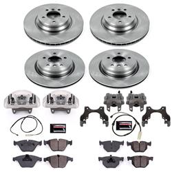 PowerStop Z17 Evolution Plus Stock Replacement Brake Kits with Calipers for 2013-2015 X1 - KCOE7021