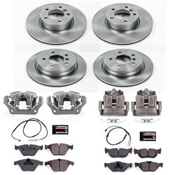 PowerStop Z17 Evolution Plus Stock Replacement Brake Kits with Calipers for 2013-2015 X1 - KCOE7024