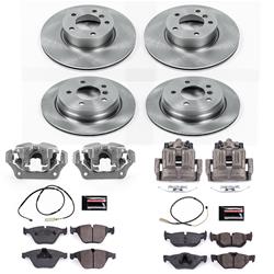 PowerStop Z17 Evolution Plus Stock Replacement Brake Kits with Calipers for 2013-2015 X1 - KCOE7025