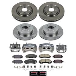 PowerStop Z17 Evolution Plus Stock Replacement Brake Kits with Calipers for 2019 ROGUE - KCOE7033