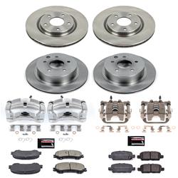 PowerStop Z17 Evolution Plus Stock Replacement Brake Kits with Calipers for 2014-2020 ROGUE, 2017-2022 ROGUE SPORT - KCOE7035A