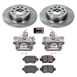 PowerStop Z17 Evolution Plus Stock Replacement Brake Kits with Calipers KCOE7053