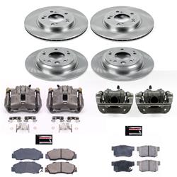 PowerStop Z17 Evolution Plus Stock Replacement Brake Kits with Calipers for 1996-1998 RL - KCOE705A