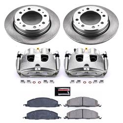 PowerStop Z17 Evolution Plus Stock Replacement Brake Kits with Calipers KCOE7131