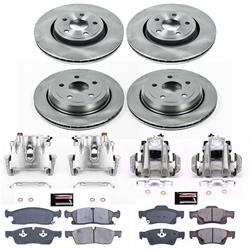 PowerStop Z17 Evolution Plus Stock Replacement Brake Kits with Calipers for 2016-2019 GRAND CHEROKEE - KCOE7136