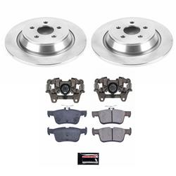 PowerStop Z17 Evolution Plus Stock Replacement Brake Kits with Calipers for 2022-2023 EDGE, 2016-2018 MKX, 2017-2020 MKZ - KCOE7144B