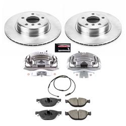 PowerStop Z17 Evolution Plus Stock Replacement Brake Kits with Calipers for 2012-2013 528I - KCOE7162