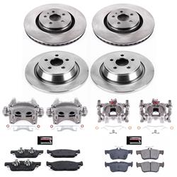 PowerStop Z17 Evolution Plus Stock Replacement Brake Kits with Calipers for 2016-2018 MKX - KCOE7231