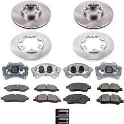 PowerStop Z17 Evolution Plus Stock Replacement Brake Kits with Calipers for 2015-2019 TRANSIT-350 HD - KCOE7234