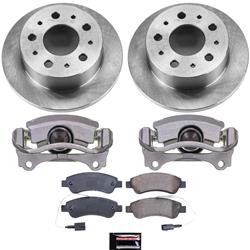 PowerStop Z17 Evolution Plus Stock Replacement Brake Kits with Calipers for 2014-2021 PROMASTER 1500, PROMASTER 2500, PROMASTER 3500 - KCOE7310