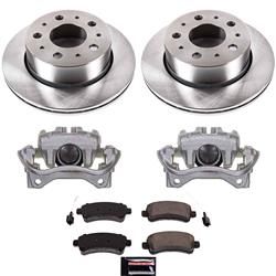 PowerStop Z17 Evolution Plus Stock Replacement Brake Kits with Calipers for 2015-2021 PROMASTER 1500, PROMASTER 2500, PROMASTER 3500 - KCOE7314