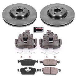 PowerStop Z17 Evolution Plus Stock Replacement Brake Kits with Calipers for 2017-2019 ESCAPE, MKC - KCOE7338