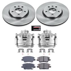 PowerStop Z17 Evolution Plus Stock Replacement Brake Kits with Calipers for 2016-2019 VOLT, CRUZE, 2017-2019 BOLT EV - KCOE7399
