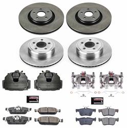 PowerStop Z17 Evolution Plus Stock Replacement Brake Kits with Calipers for 2015-2016 MKC - KCOE7418
