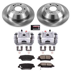 PowerStop Z17 Evolution Plus Stock Replacement Brake Kits with Calipers for 2010-2012 SANTA FE, 2011-2013 SORENTO - KCOE7507