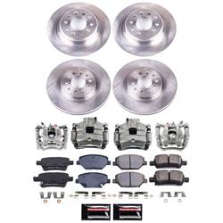 PowerStop Z17 Evolution Plus Stock Replacement Brake Kits with Calipers for 2018-2020 REGAL TOURX - KCOE7557