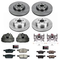 PowerStop Z17 Evolution Plus Stock Replacement Brake Kits with Calipers for 2017 ESCAPE - KCOE7570