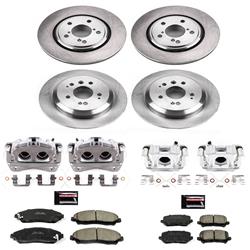 Power Stop Z17 Evolution Plus Stock Replacement Brake Kits with Calipers KCOE7576