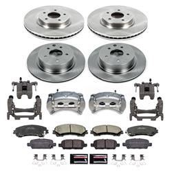PowerStop Z17 Evolution Plus Stock Replacement Brake Kits with Calipers for 2023 Z - KCOE7584A