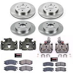 PowerStop Z17 Evolution Plus Stock Replacement Brake Kits with Calipers KCOE7630