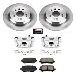 PowerStop Z17 Evolution Plus Stock Replacement Brake Kits with Calipers for 2016-2021 PILOT, 2017-2020 RIDGELINE - KCOE7727