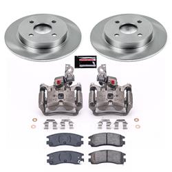 PowerStop Z17 Evolution Plus Stock Replacement Brake Kits with Calipers KCOE7752