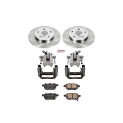 PowerStop Z17 Evolution Plus Stock Replacement Brake Kits with Calipers for 2017-2018 COROLLA IM, 2016 IM - KCOE7753