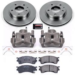 PowerStop Z17 Evolution Plus Stock Replacement Brake Kits with Calipers for 1993-1997 PROBE, MX-6, 1993-2002 626 - KCOE782