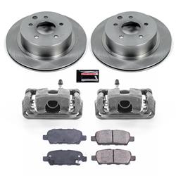 PowerStop Z17 Evolution Plus Stock Replacement Brake Kits with Calipers for 2008-2013 ROGUE, 2014-2015 ROGUE SELECT - KCOE7881
