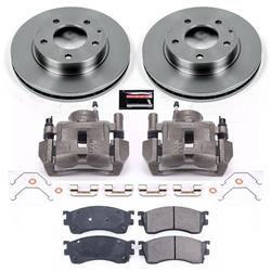 PowerStop Z17 Evolution Plus Stock Replacement Brake Kits with Calipers for 2001-2003 PROTEGE, 2002-2003 PROTEGE5 - KCOE788