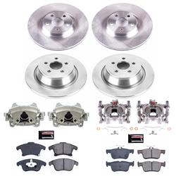 PowerStop Z17 Evolution Plus Stock Replacement Brake Kits with Calipers for 2017-2020 MKZ - KCOE7912