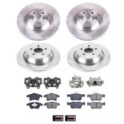 PowerStop Z17 Evolution Plus Stock Replacement Brake Kits with Calipers for 2017-2020 MKZ - KCOE7912A